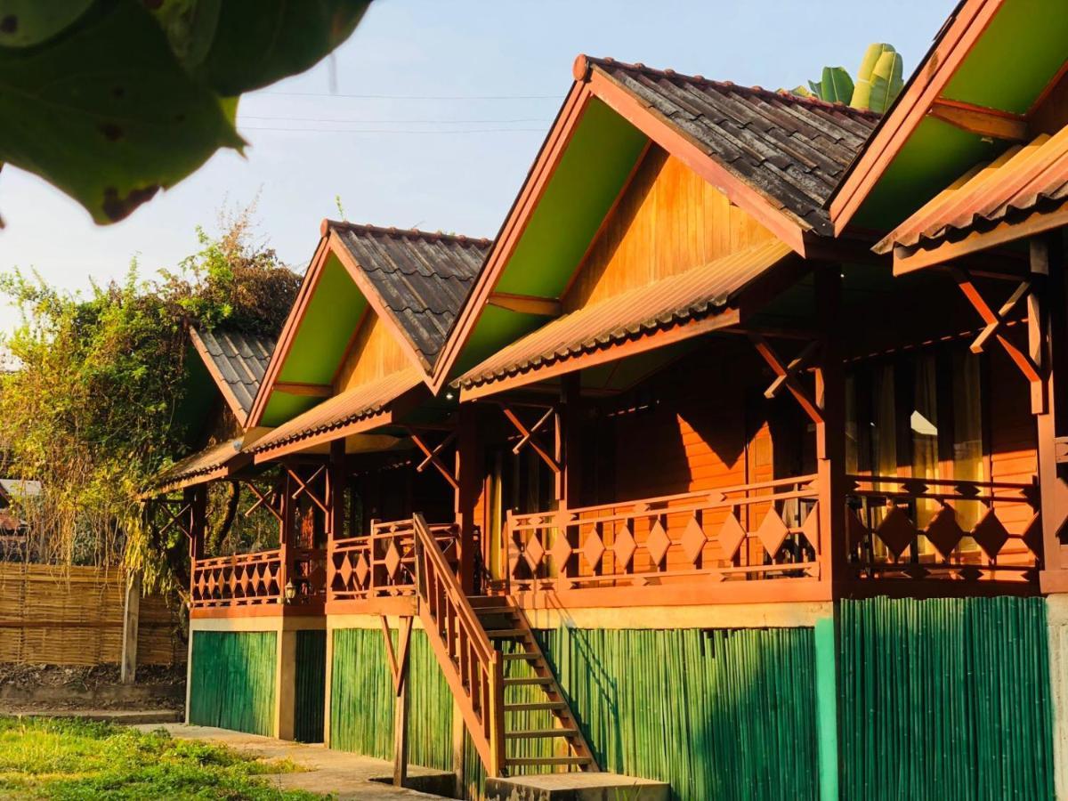 Bungalows Le Jardin Organique Ban Khouaphan Exterior foto