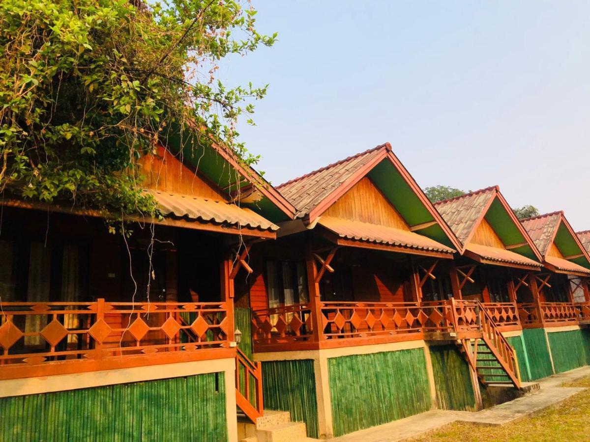 Bungalows Le Jardin Organique Ban Khouaphan Exterior foto