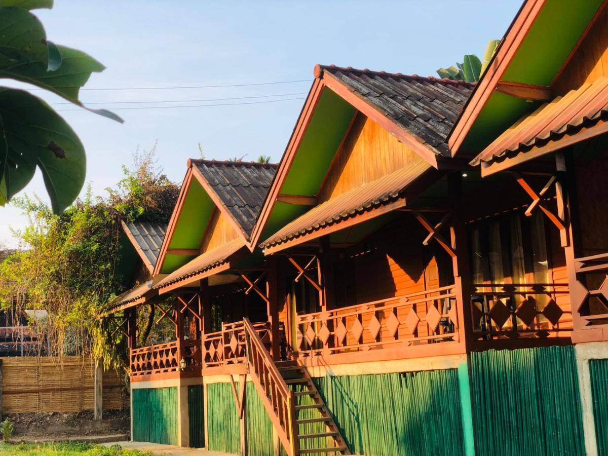Bungalows Le Jardin Organique Ban Khouaphan Exterior foto