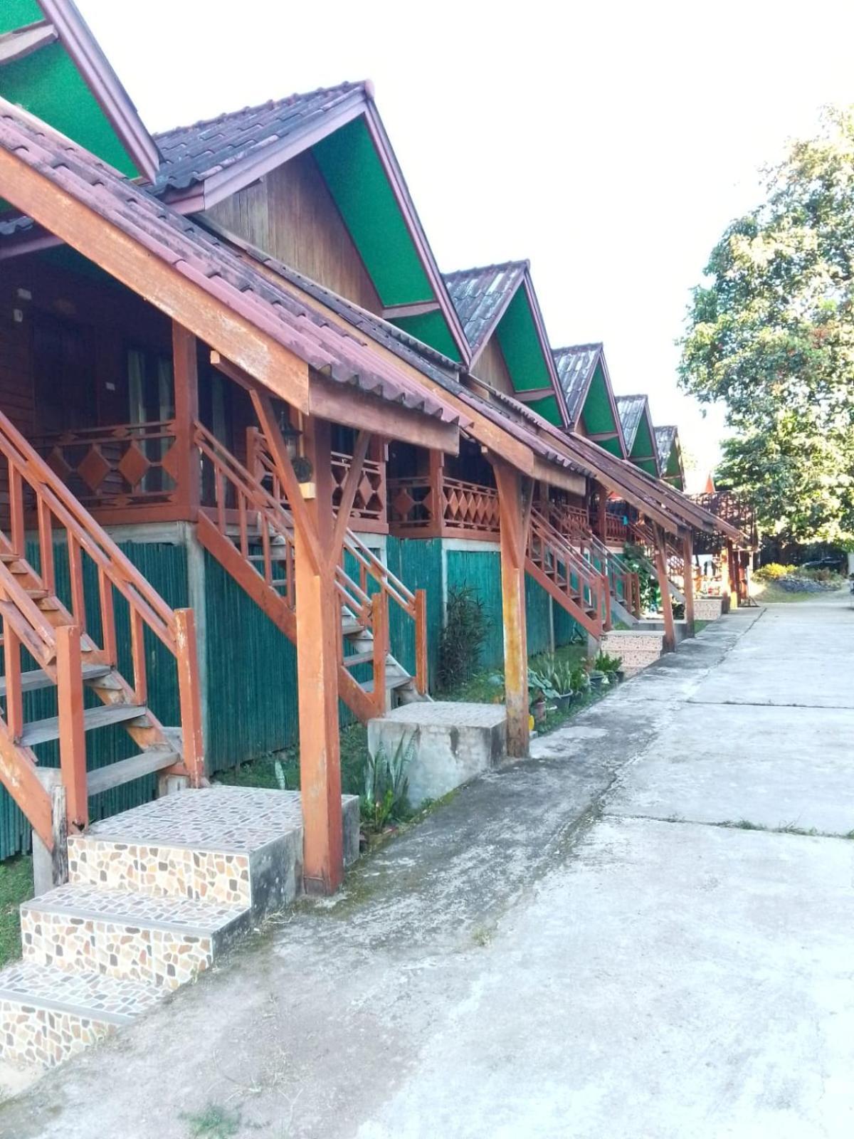 Bungalows Le Jardin Organique Ban Khouaphan Exterior foto
