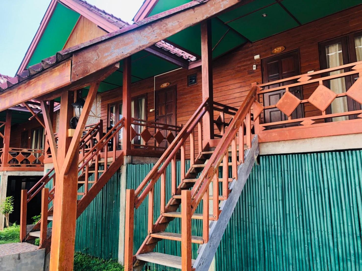 Bungalows Le Jardin Organique Ban Khouaphan Exterior foto