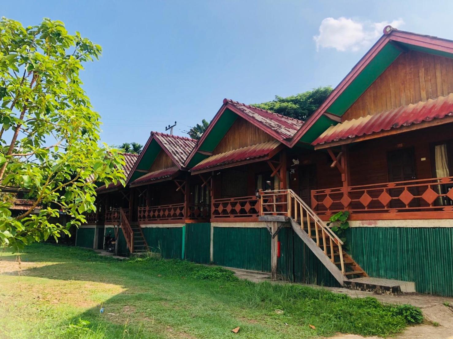 Bungalows Le Jardin Organique Ban Khouaphan Exterior foto